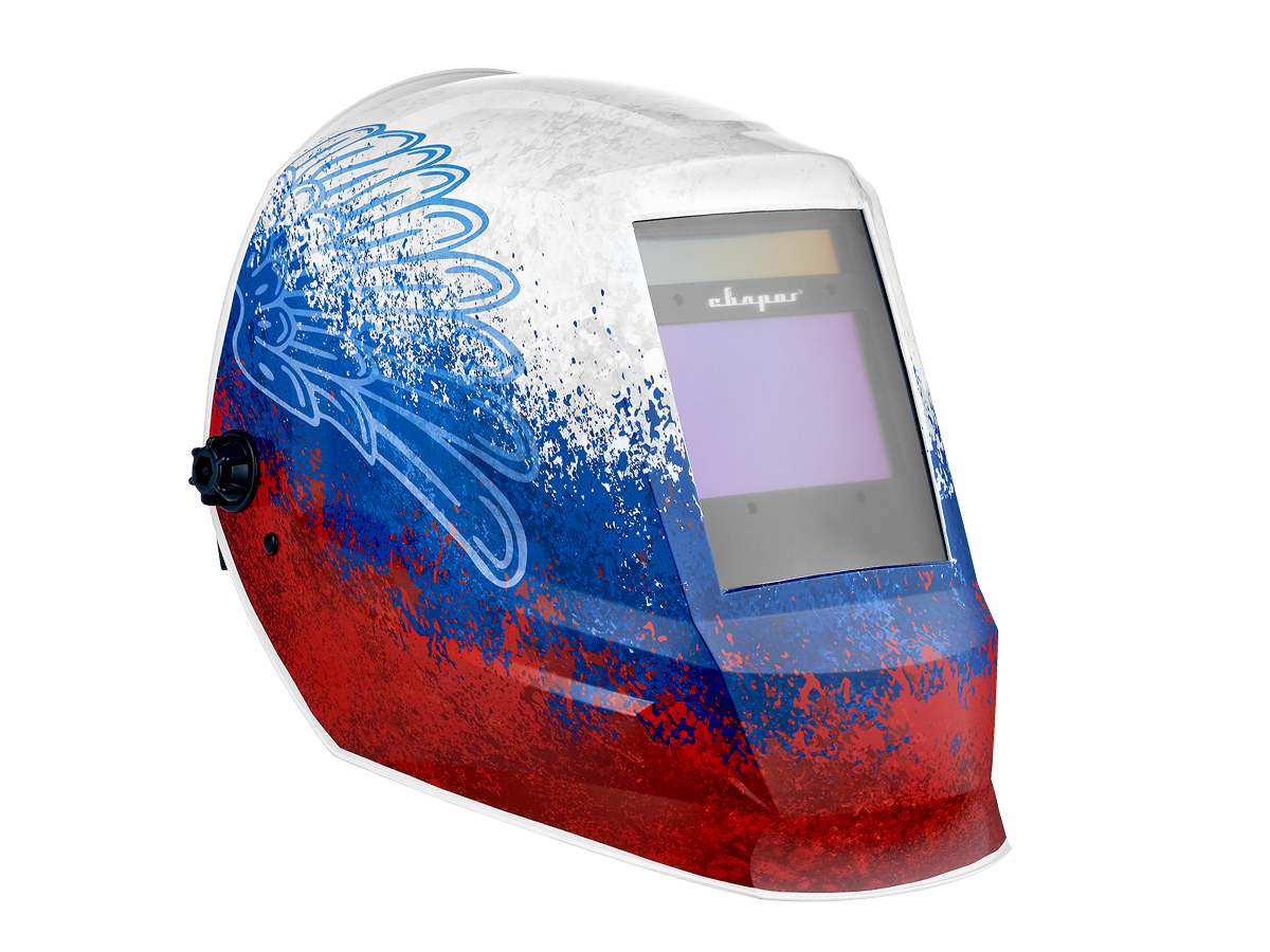 Маска сварщика Сварог AS-4001F TRUE COLOR ПАТРИОТ
