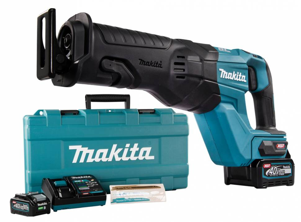 Пила сабельная аккумуляторная Makita JR001GM201 (XGT)
