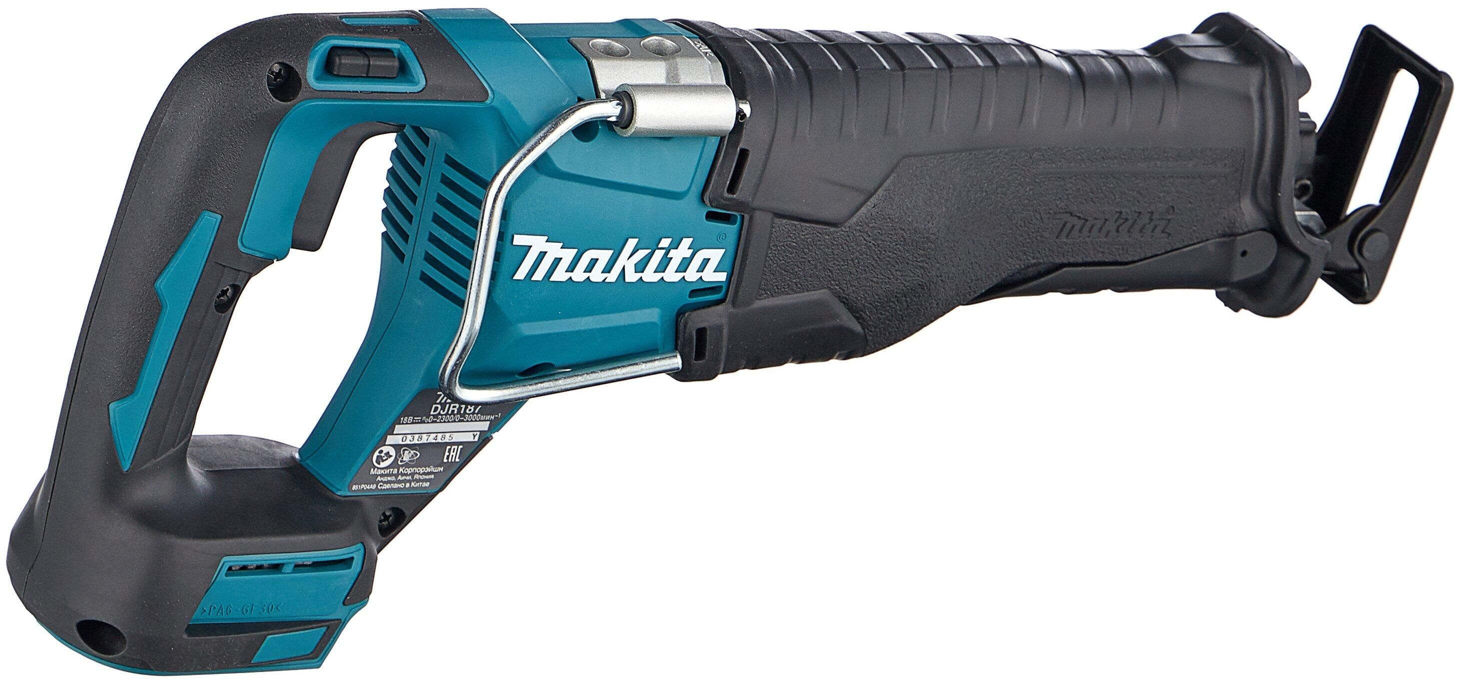Пила сабельная аккумуляторная Makita DJR187Z
